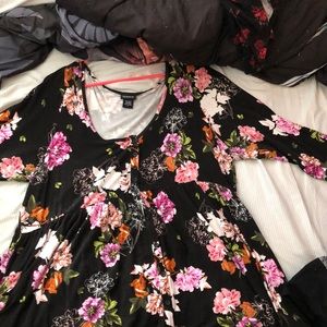 Torrid flower blouse
